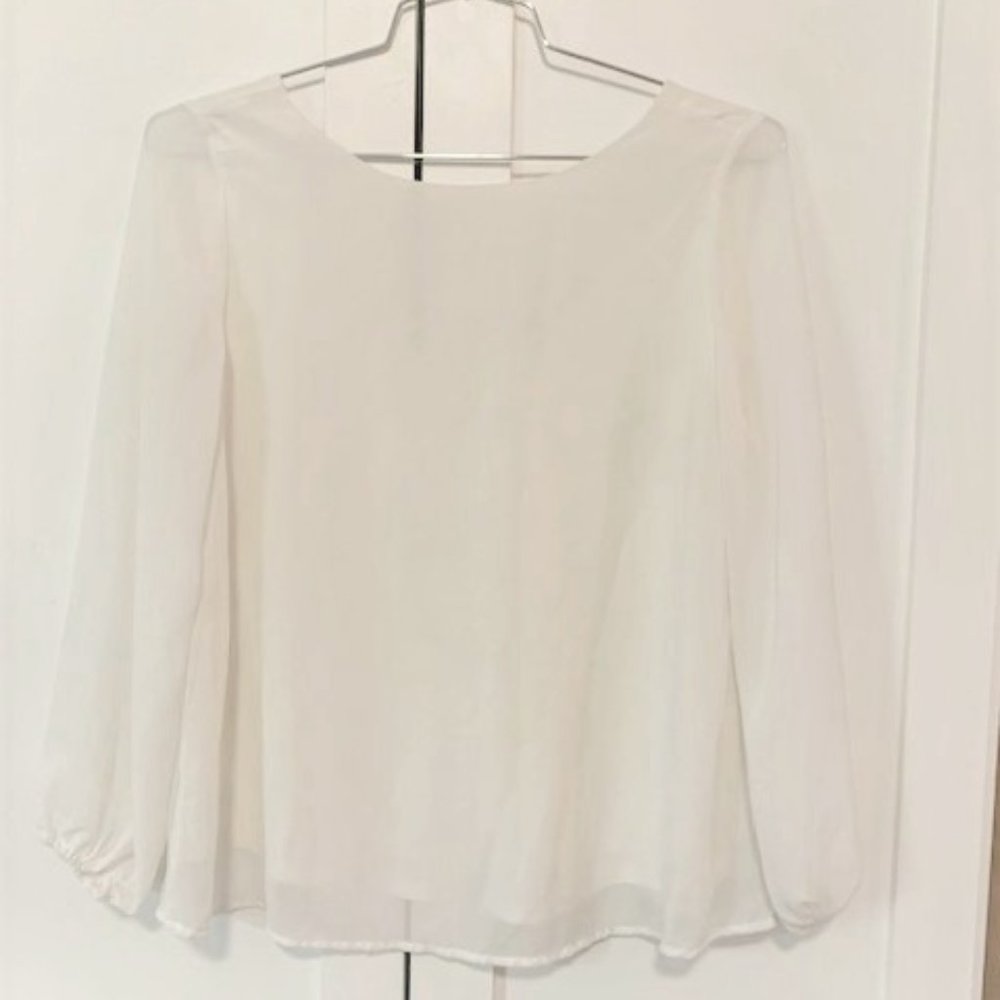 Peace Love California Crepe Blouse